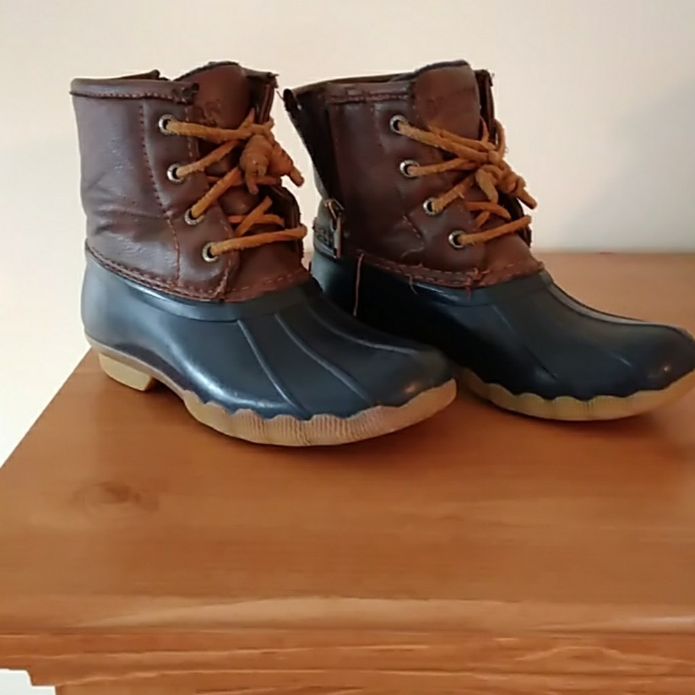 Boys Girls Sperry Duck Boots